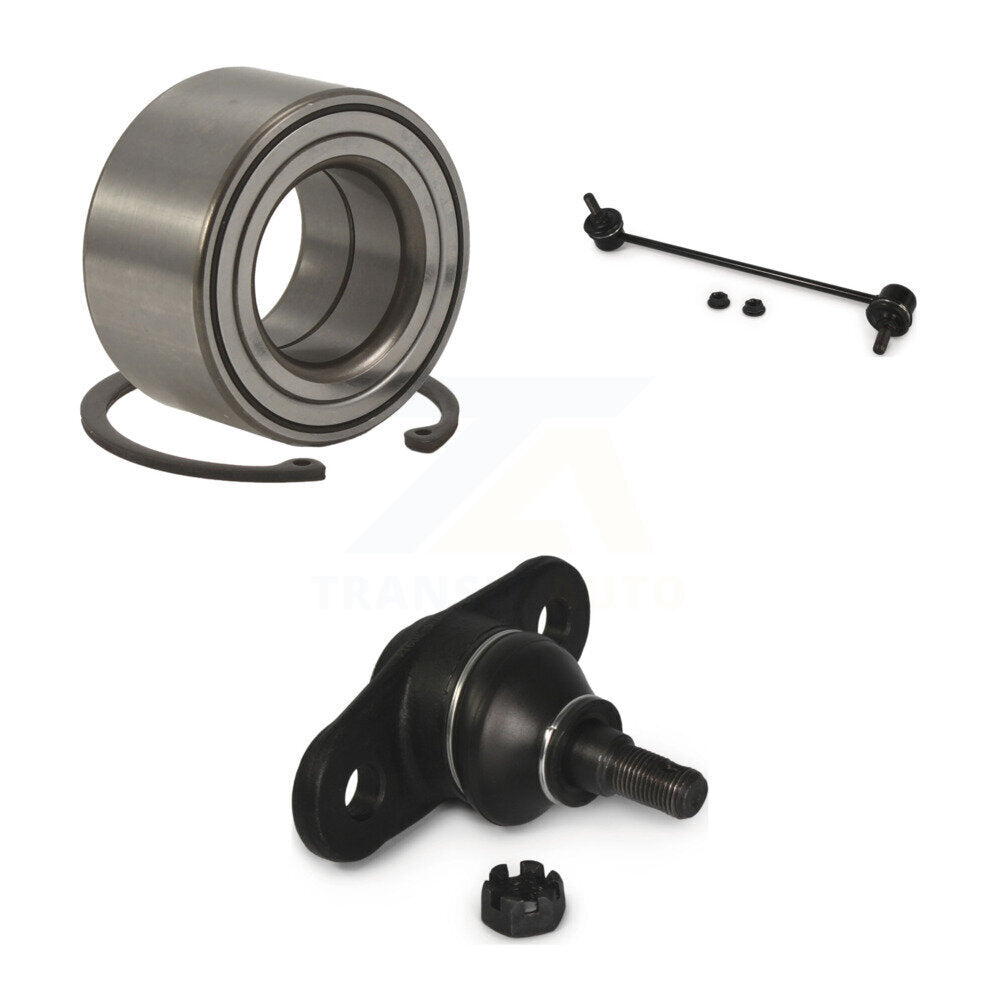 Bearing Lower Ball Joint & Link Front Right Kit For Hyundai Accent Kia Rio Rio5