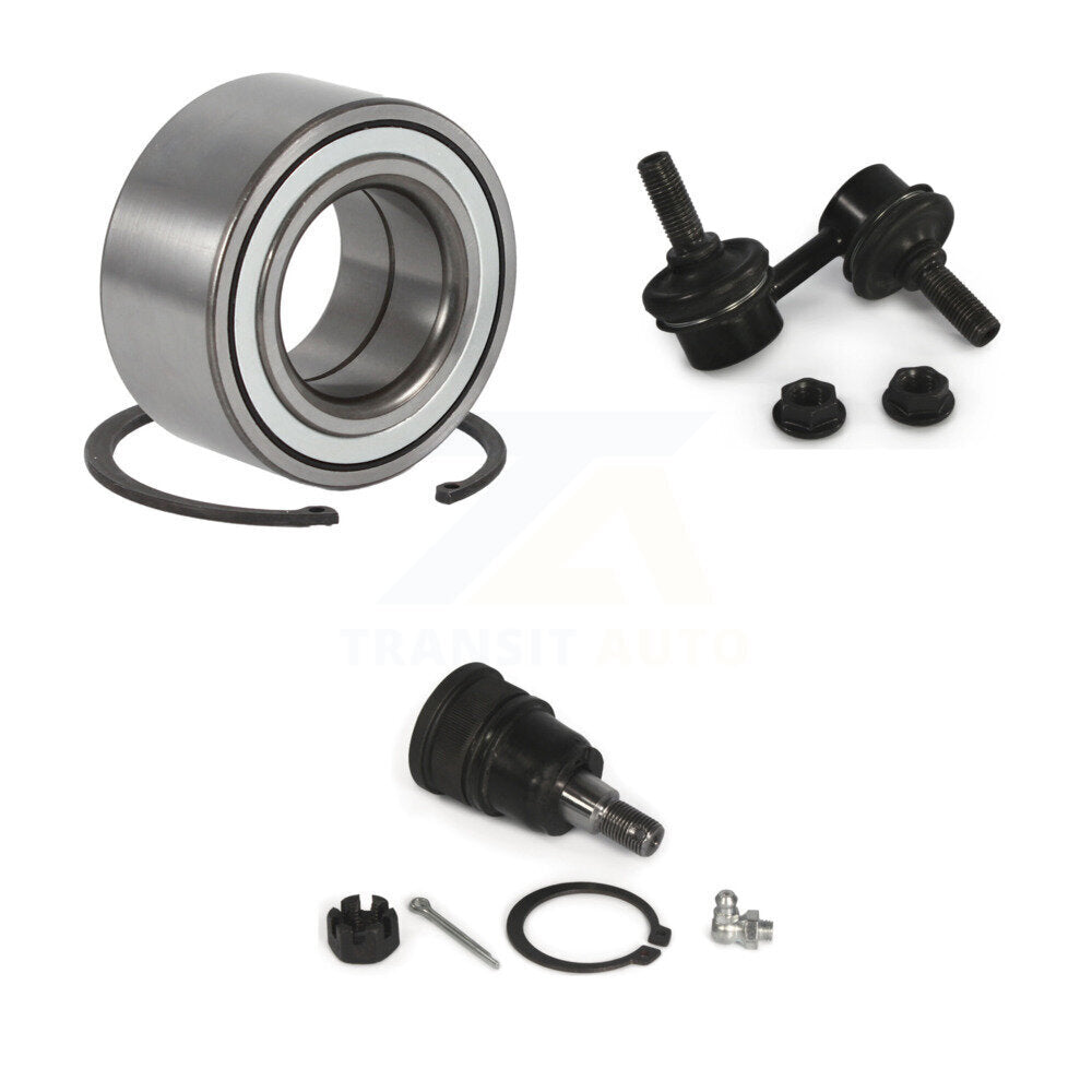 Bearing Lower Ball Joint Sway Bar Link Front Right Kit For Honda Civic Acura RSX