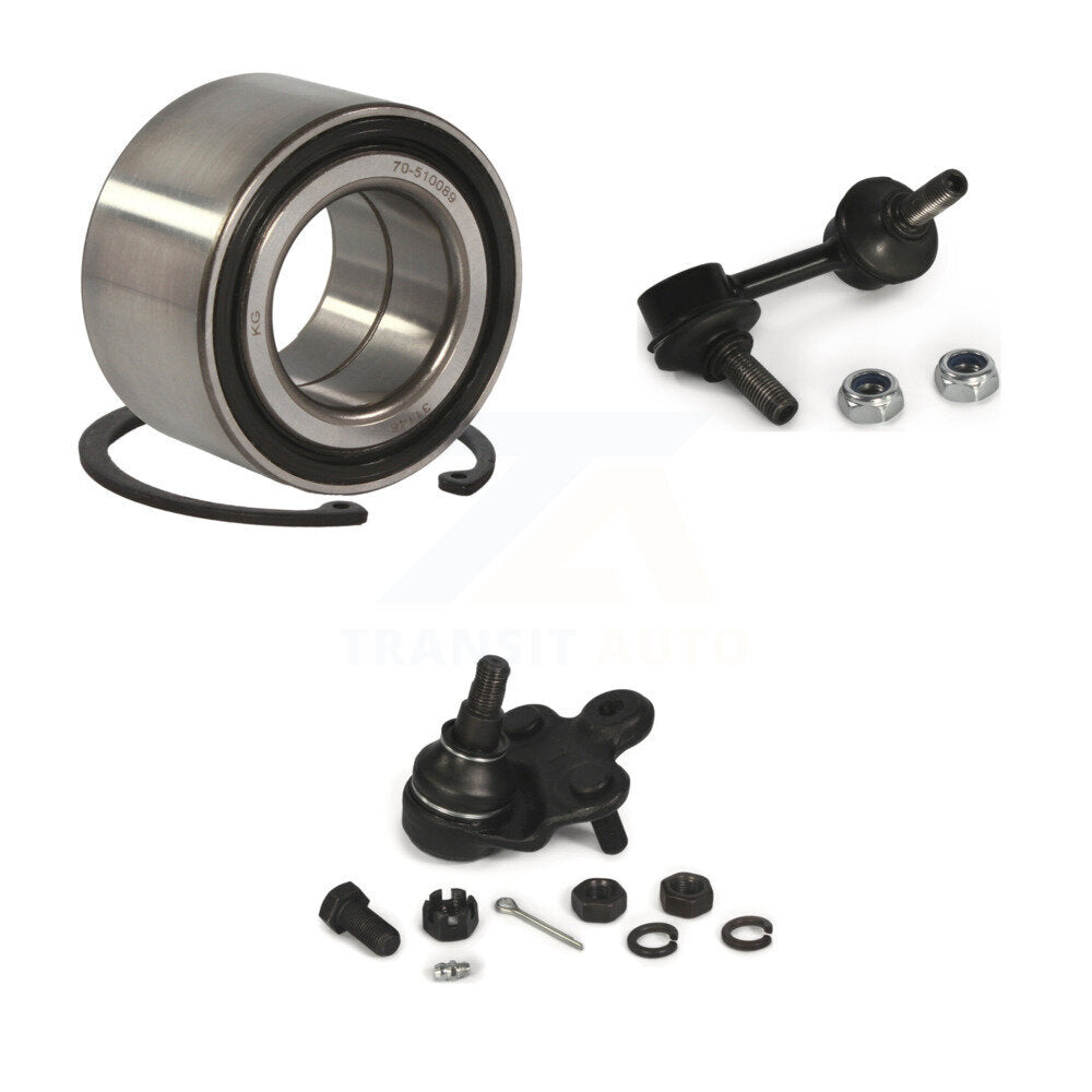 Bearing Lower Ball Joint Link Front Left Kit For 2006-2011 Honda Civic 1.3L 1.8L