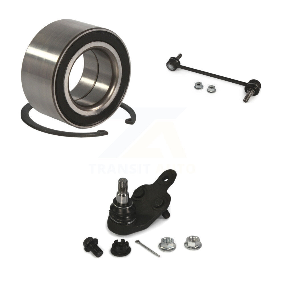 Wheel Bearing Lower Ball Joint & Link Front Left Kit For 2005-2012 Toyota Avalon