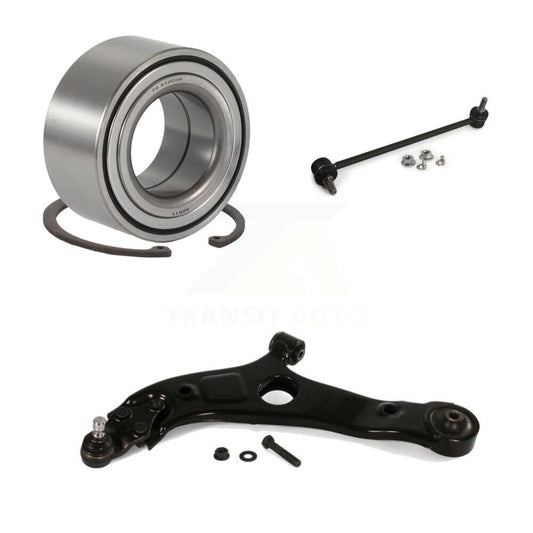 Bearing Lower Control Arm & Link Front Left Kit For 11-12 Kia Optima GAS engine