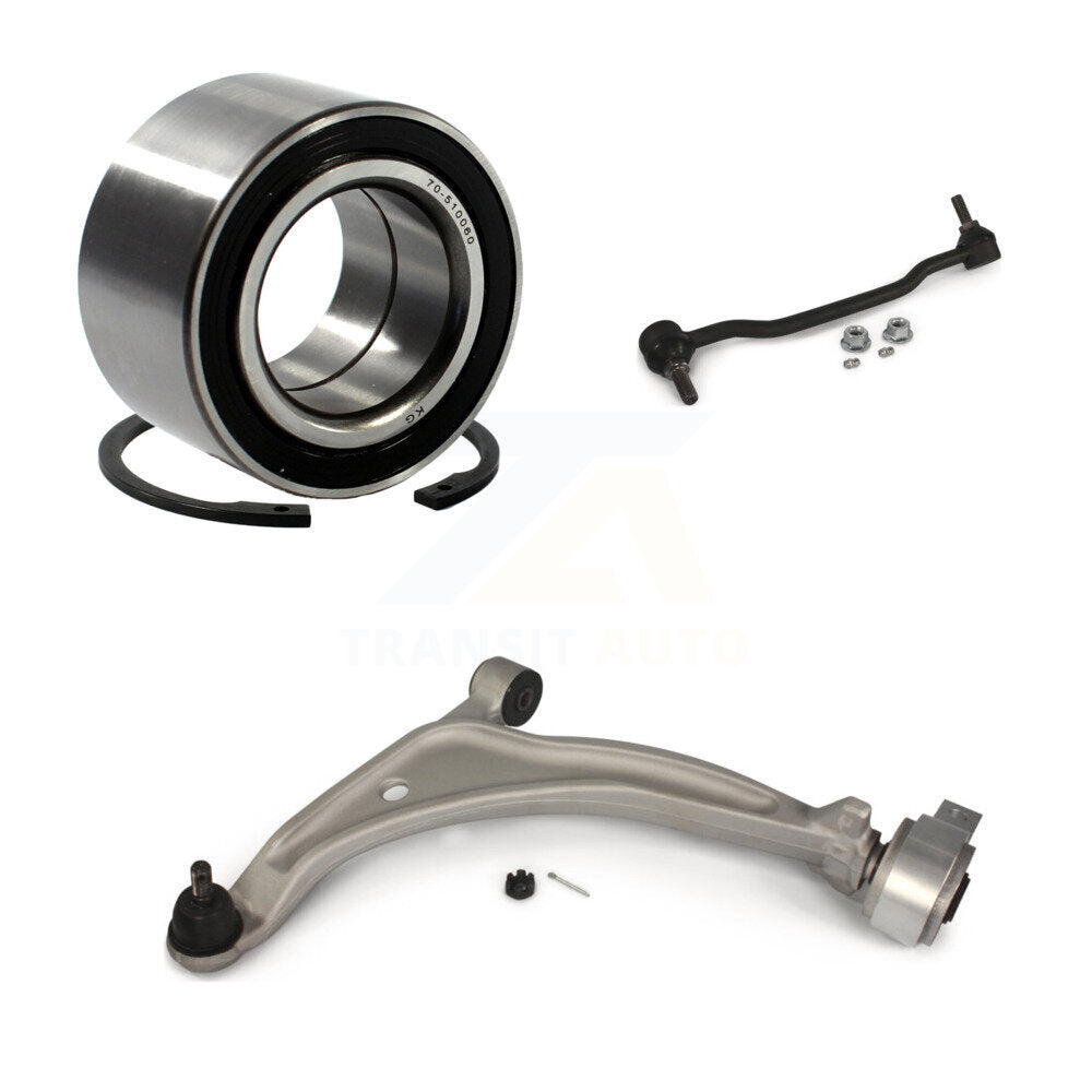 Bearing Lower Control Arm with BJ & Link Front Left Kit For Nissan Altima Maxima