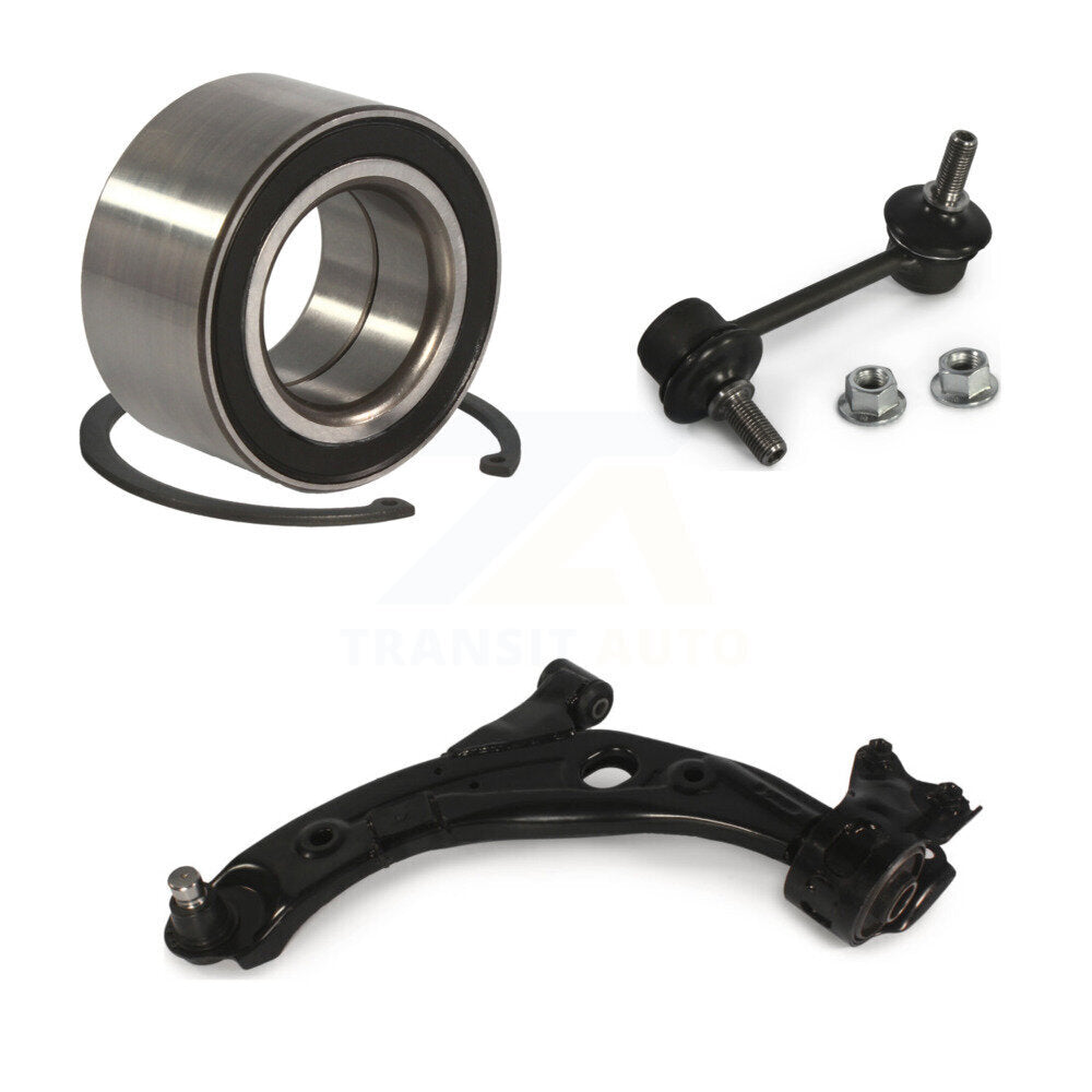 Bearing Lower Control Arm with BJ & Link Front Left Kit For 2007-2012 Mazda CX-7