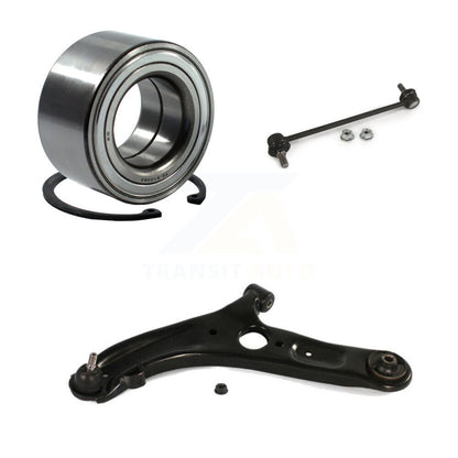 Bearing Lower Control Arm & Link Front Left Kit For Hyundai Elantra GT Veloster