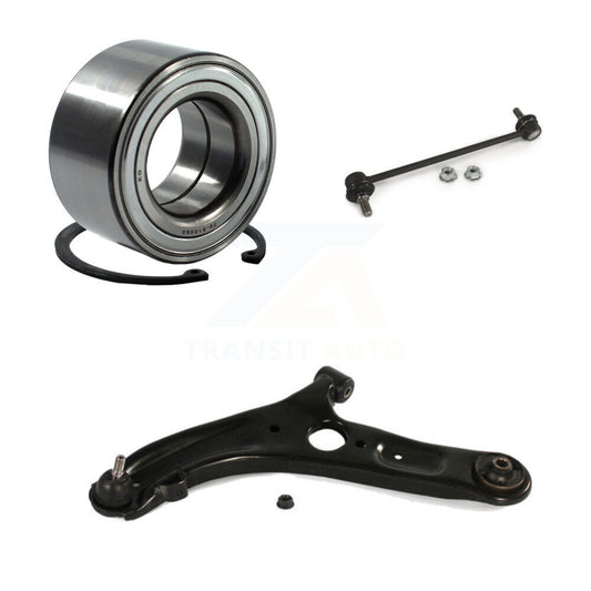 Bearing Lower Control Arm & Link Front Left Kit For Hyundai Elantra GT Veloster