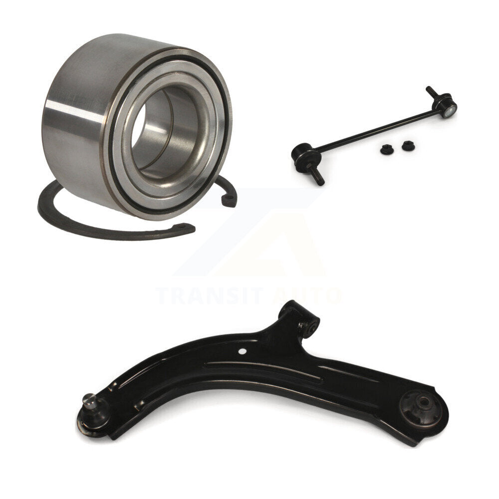 Bearing Lower Control Arm with BJ Link Front Left Kit For 2010-2011 Nissan Versa