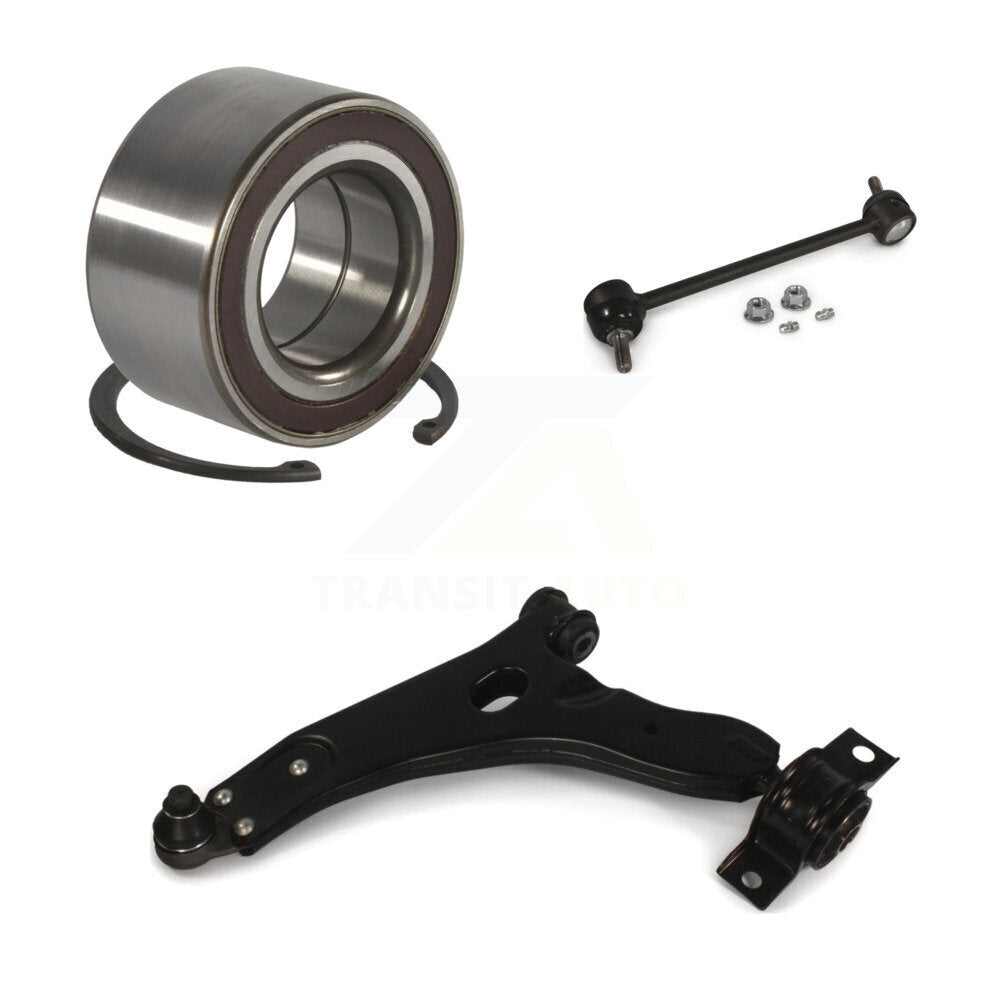 Bearing Lower Control Arm with Ball Joint And Link Front Left Kit For Ford Focus