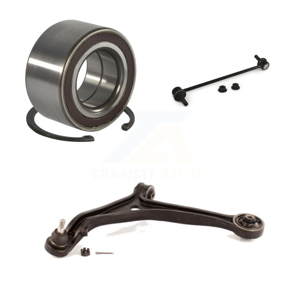 Wheel Bearing Lower Control Arm Link Front Left Kit For 2005-2010 Honda Odyssey