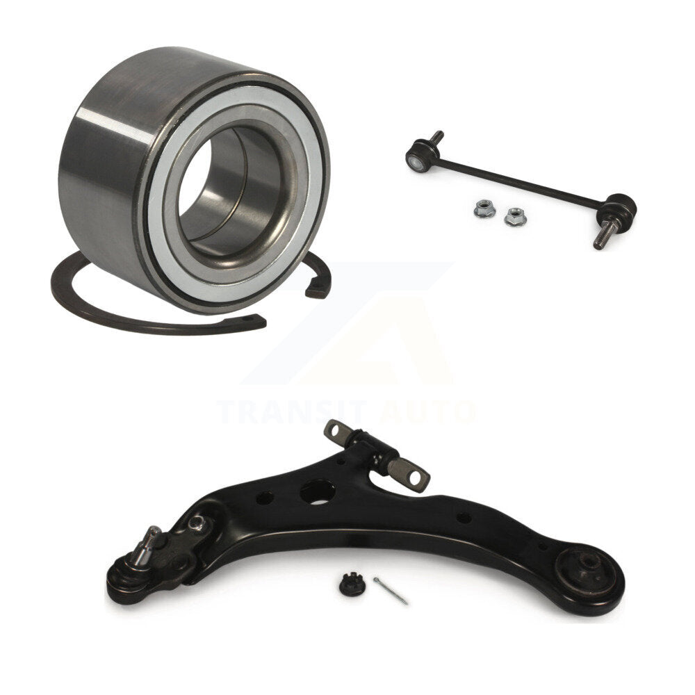 Wheel Bearing Lower Control Arm Link Front Left Kit For Toyota Camry Lexus ES300