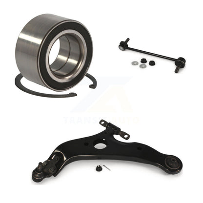 Wheel Bearing Lower Control Arm Link Front Left Kit For 2004-2010 Toyota Sienna