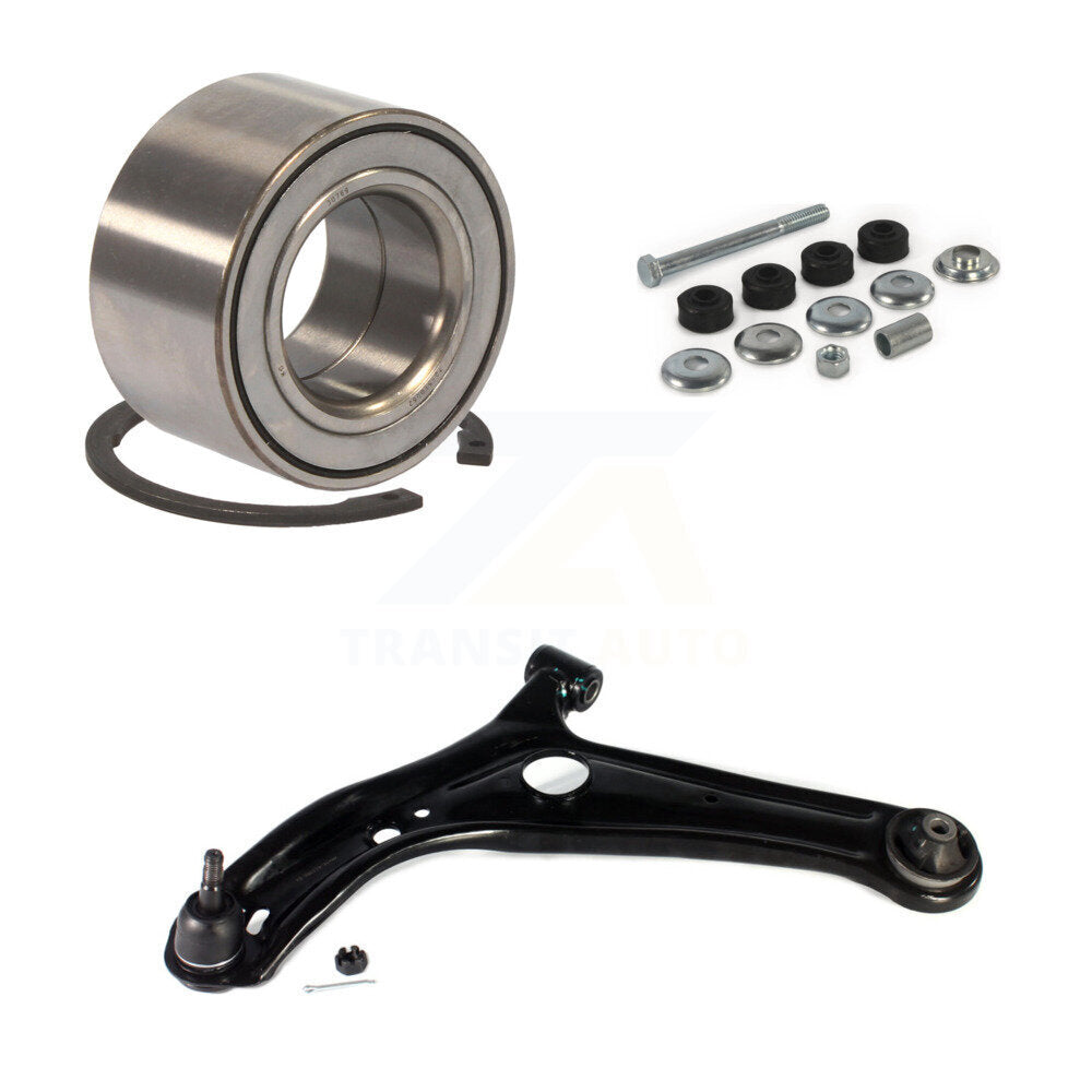 Bearing Lower Control Arm with Ball Joint & Link Front Left Kit For Toyota Echo