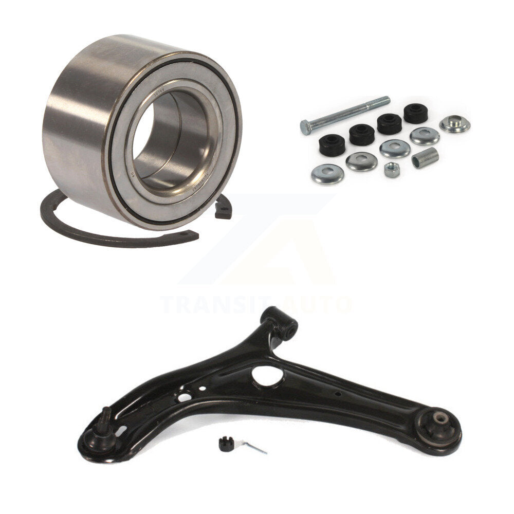 Bearing Lower Control Arm with Ball Joint & Link Front Left Kit For Toyota Echo