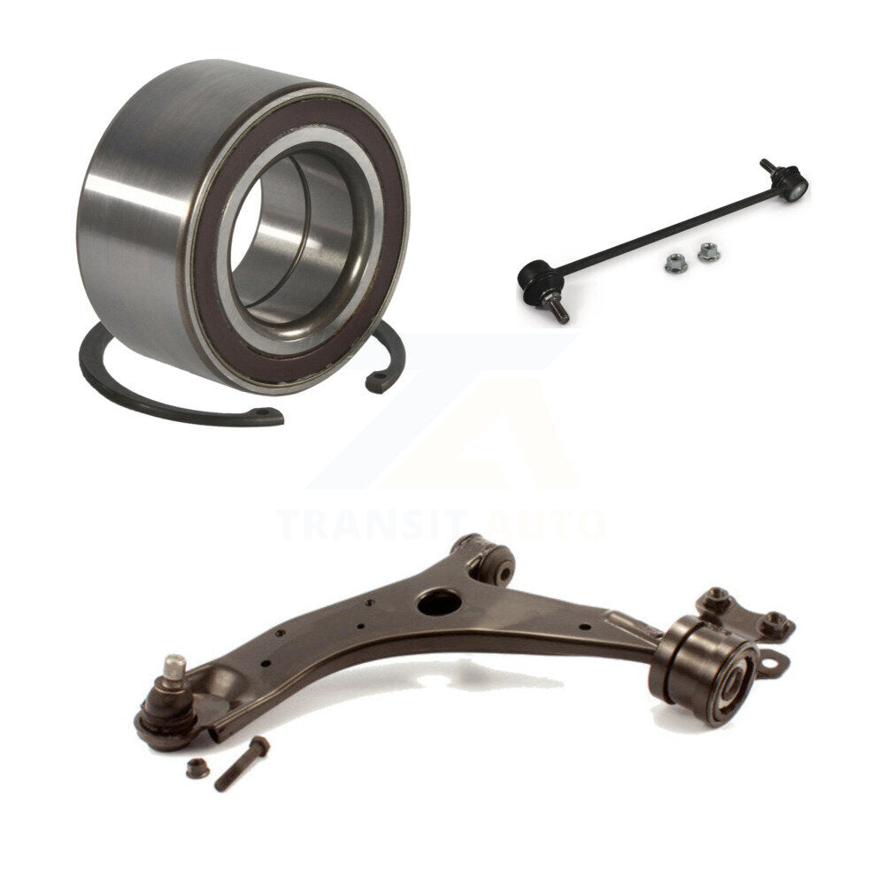 Bearing Lower Control Arm w/ Ball Joint Link Front Left Kit For Mazda 3 5 Sport