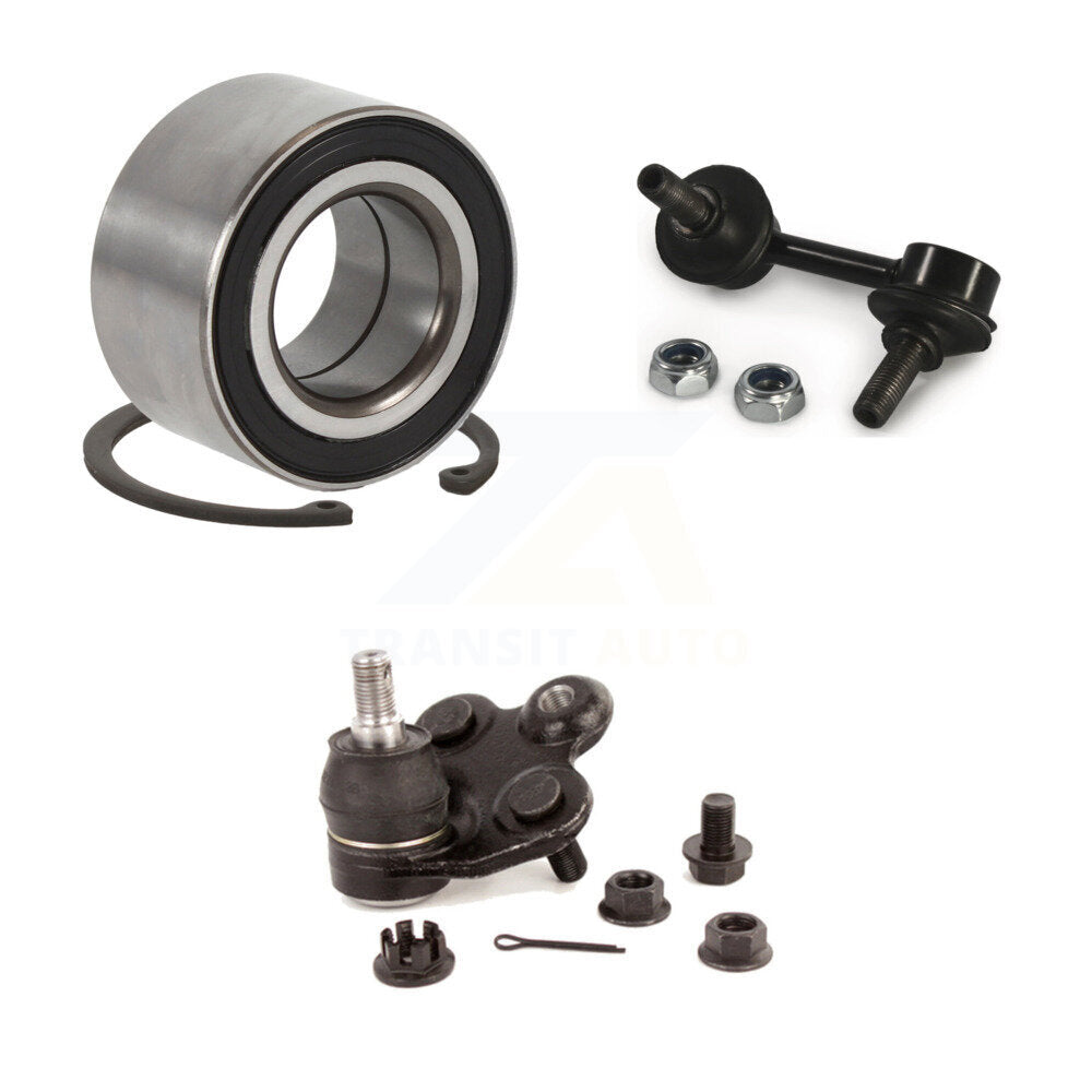 Bearing Lower Ball Joint Sway Bar Link Front Right Kit For Honda Civic Acura CSX