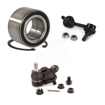 Bearing Lower Ball Joint & Link Front Right Kit For 06-11 Honda Civic 1.3L 1.8L