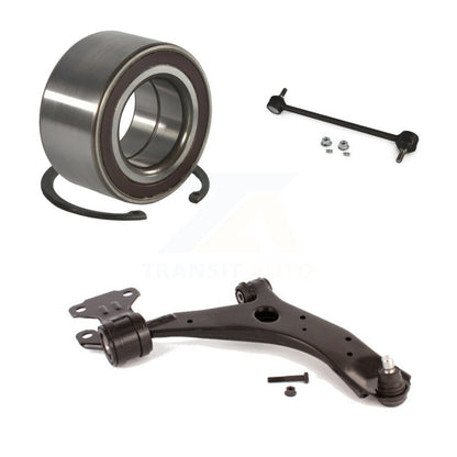 Wheel Bearing Lower Control Arm Link Front Right Kit For 2010-2013 Mazda 3 Sport