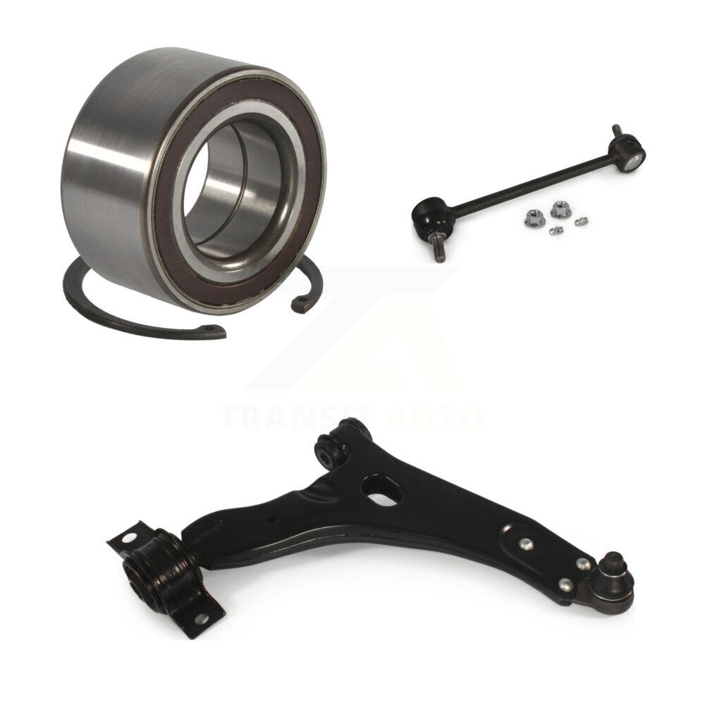 Bearing Lower Control Arm with Ball Joint & Link Front Right Kit For Ford Focus