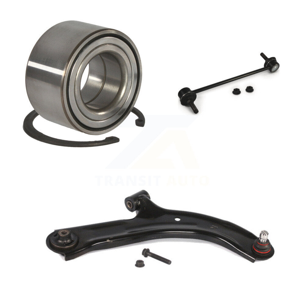 Wheel Bearing Lower Control Arm Link Front Right Kit For 2010-2011 Nissan Versa