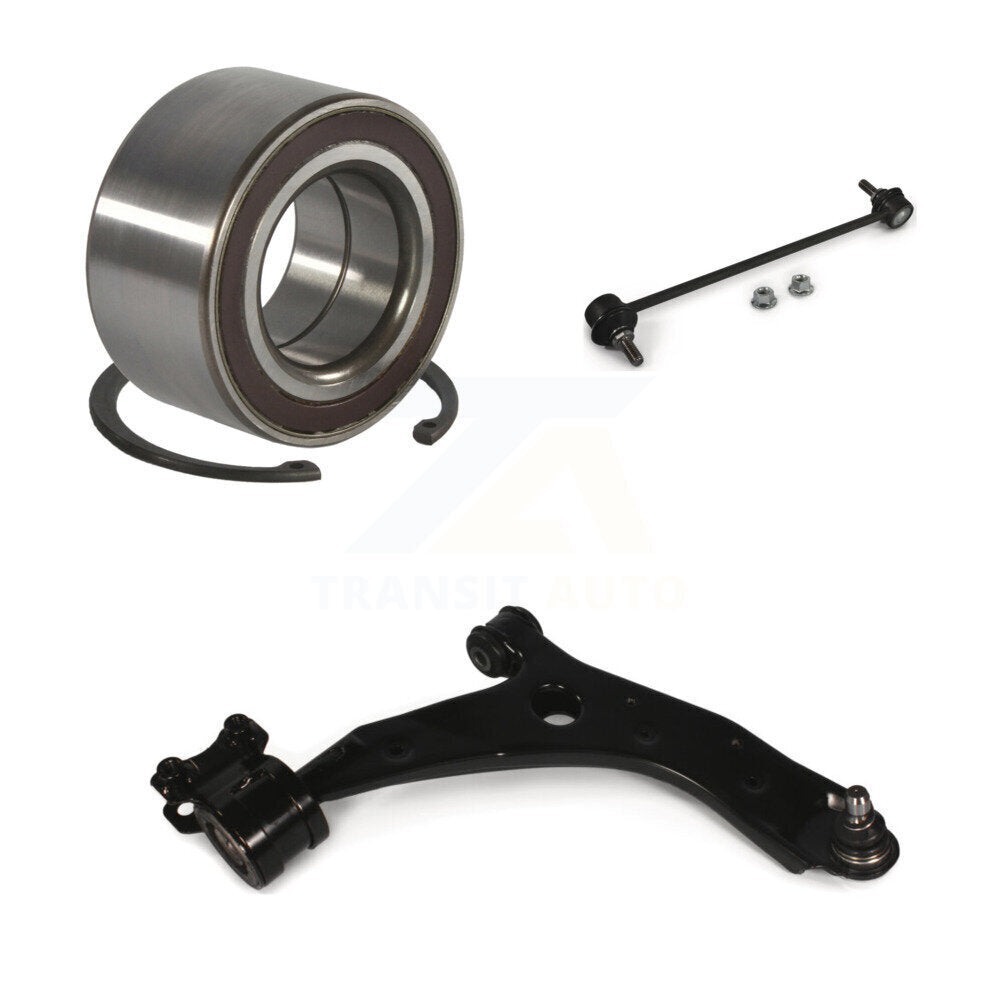 Bearing Lower Control Arm w/ Ball Joint Link Front Right Kit For Mazda 3 5 Sport