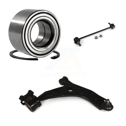 Wheel Bearing Lower Control Arm with Ball Joint Link Front Right Kit For Mazda 3
