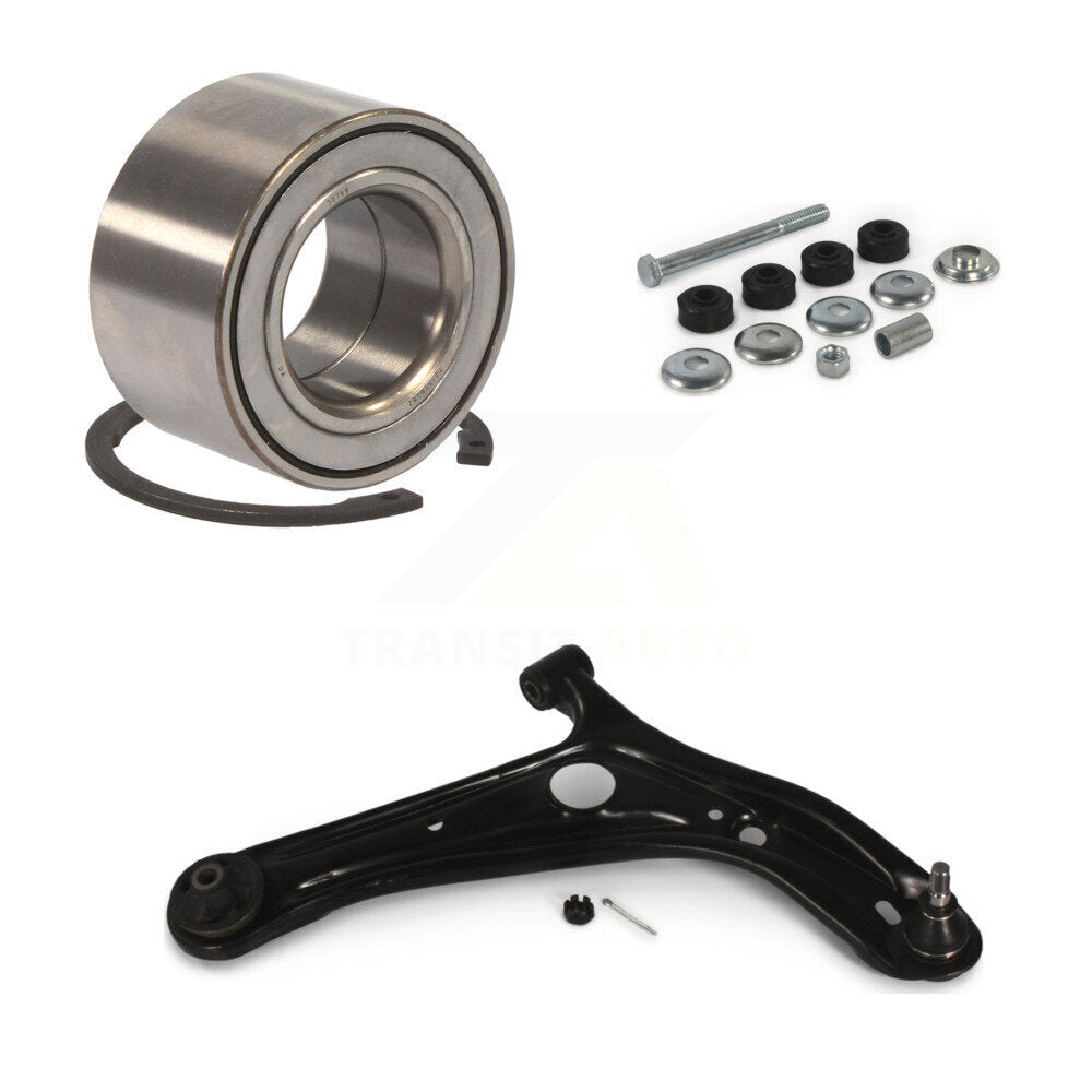 Bearing Lower Control Arm with Ball Joint & Link Front Right Kit For Toyota Echo