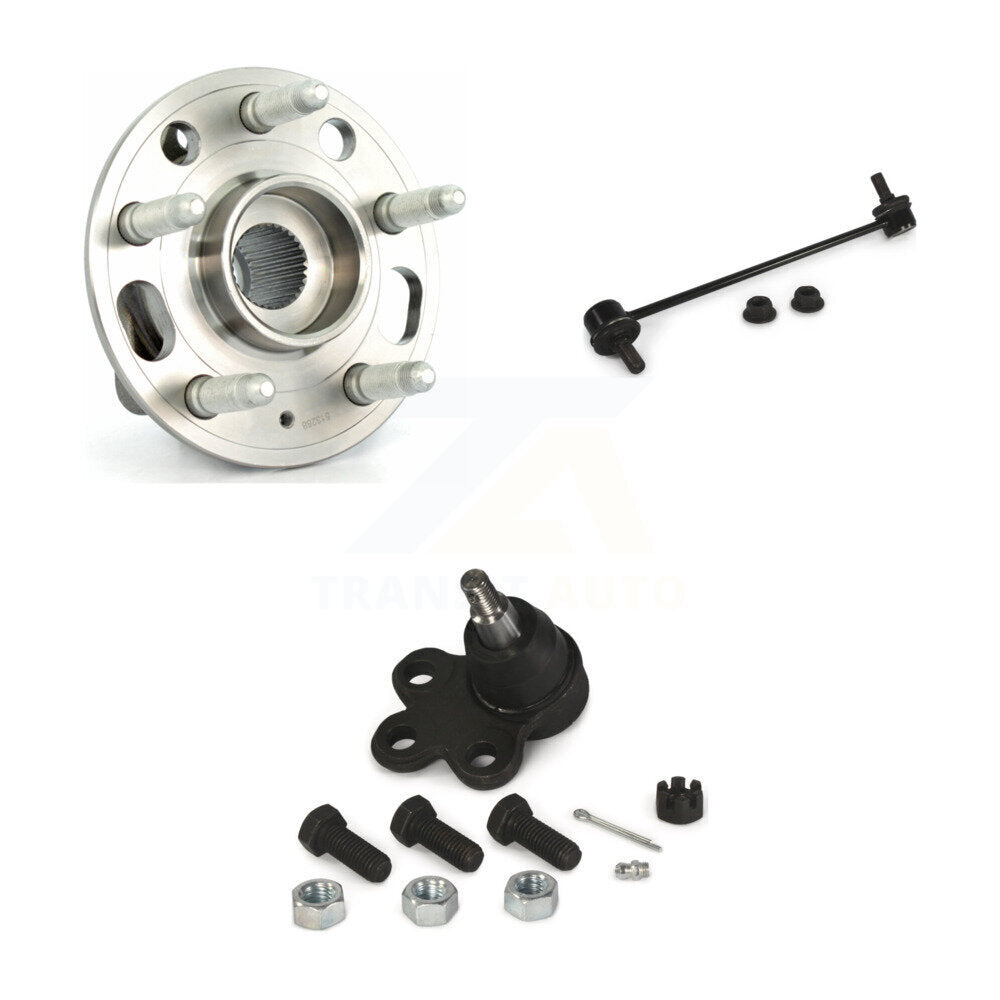 Bearing Lower Ball Joint & Link Front Left Kit For Chevrolet Equinox GMC Terrain