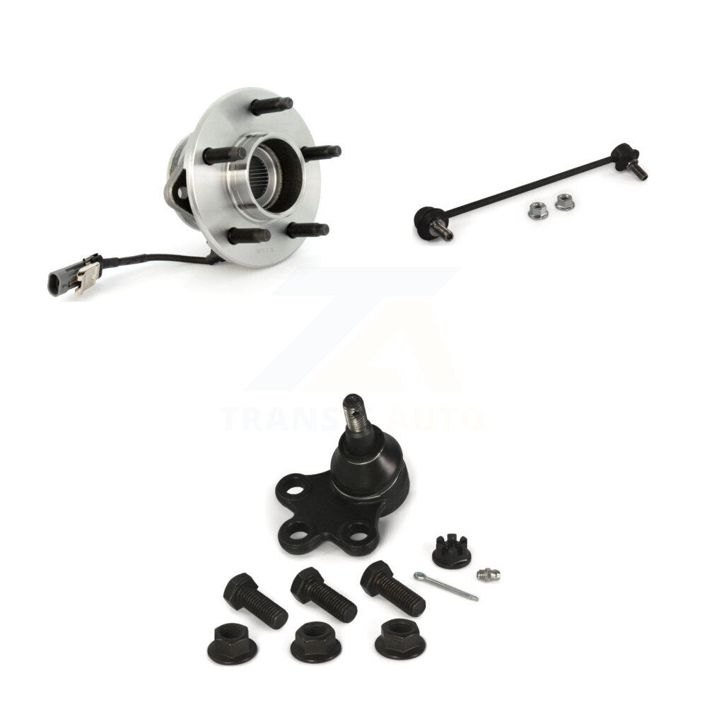 Bearing Lower Ball Joint & Link Front Left Kit For Saturn Vue Chevrolet Equinox