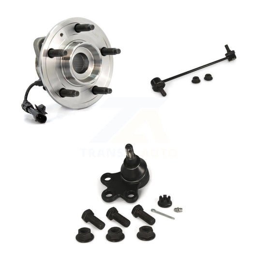 Bearing Lower Ball Joint & Link Front Left Kit For Chevrolet Equinox Pontiac Vue