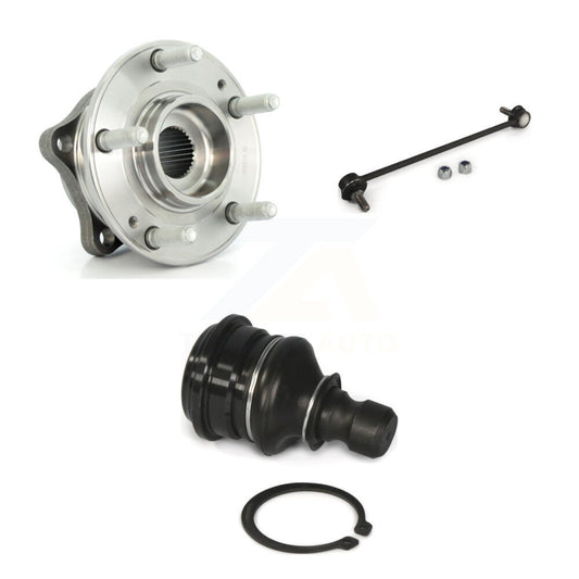 Bearing Lower Ball Joint & Link Front Left Kit For Hyundai Santa Fe Kia Sorento
