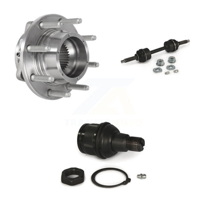 Hub Bearing Lower Ball Joint Link Front Kit For Ford F-350 Super Duty F-250 4WD