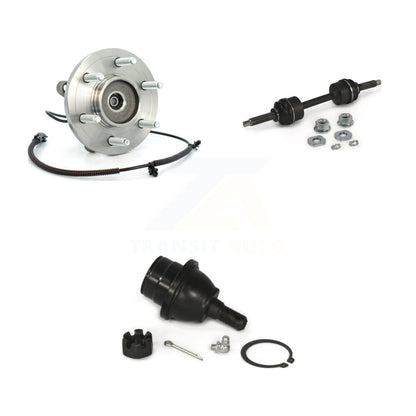 Hub Bearing Lower Ball Joint & Sway Bar Stabilizer Link Front Kit For Ford F-150