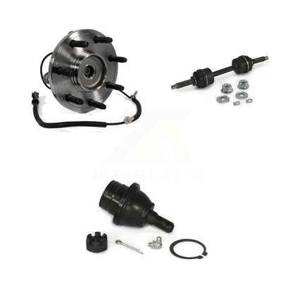 Hub Bearing Lower Ball Joint & Sway Bar Stabilizer Link Front Kit For Ford F-150