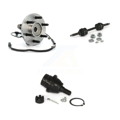 Hub Bearing Lower Ball Joint & Sway Bar Stabilizer Link Front Kit For Ford F-150