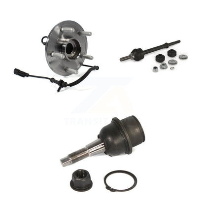 Hub Bearing Lower Ball Joint & Sway Bar Link Front Kit For Ram 1500 Classic 4WD