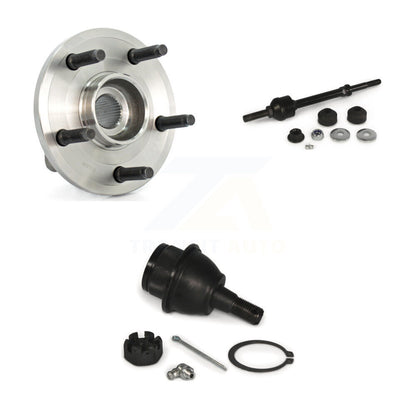 Hub Bearing Lower Ball Joint & Link Front Kit For Dodge Dakota Mitsubishi Raider