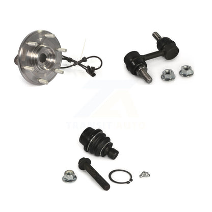 Hub Bearing Lower Ball Joint And Sway Bar Link Front Kit For Nissan TITAN Armada