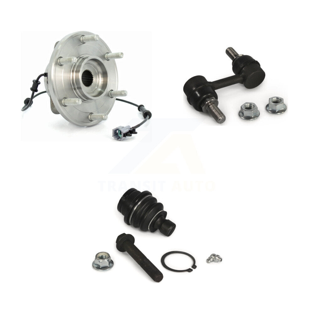 Bearing Lower Ball Joint & Link Front Kit For Nissan TITAN INFINITI QX56 Armada