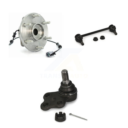 Hub Bearing Lower Ball Joint And Link Front Kit For 2004 Nissan Pathfinder LE SE