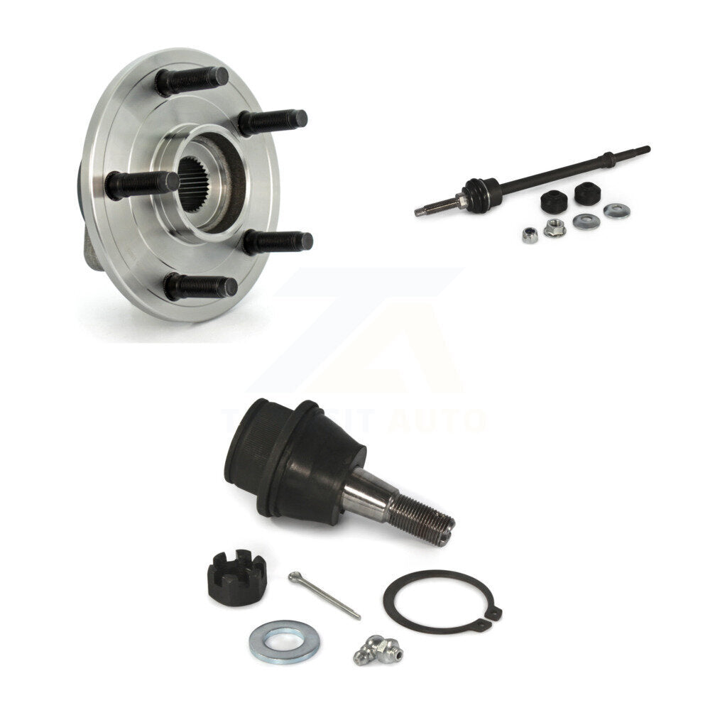Bearing Lower Ball Joint Link Front Kit For Dodge Ram 1500 4WD with 2-Wheel ABS