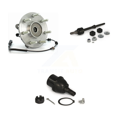 Hub Bearing Lower Ball Joint & Link Front Kit For Ford F-150 Lincoln Mark LT 4WD