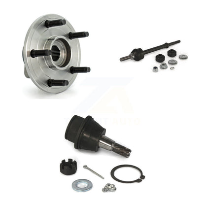 Hub Bearing Lower Ball Joint Link Front Kit For Dodge Ram 1500 With 5 Lug Wheels