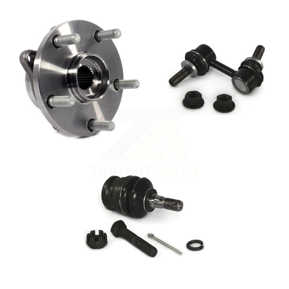 Bearing Lower Ball Joint & Sway Bar Link Front Kit For 2015-2021 Subaru WRX STI