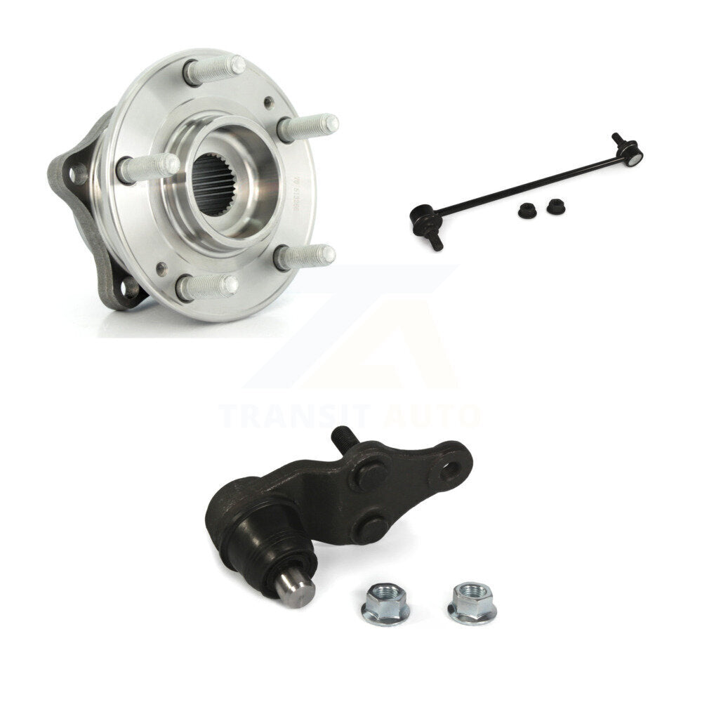 Bearing Lower Ball Joint & Link Front Kit For Hyundai Santa Fe Sport Kia Sorento