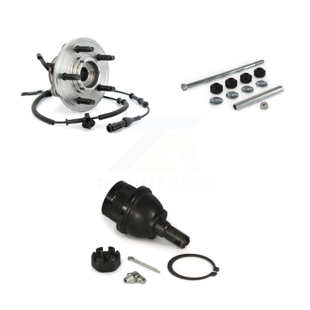 Hub Bearing Lower Ball Joint Link Front Kit For Ford Explorer Sport Trac Mercury