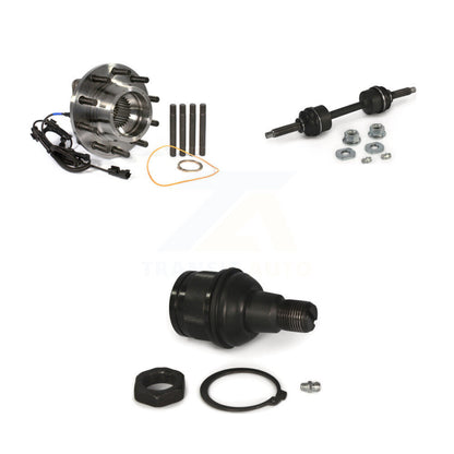 Hub Bearing Lower Ball Joint & Sway Bar Link Front Kit For Ford F-450 Super Duty