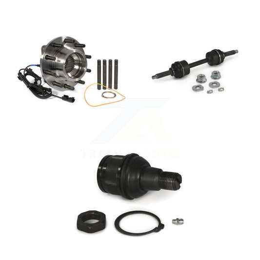 Hub Bearing Lower Ball Joint & Sway Bar Link Front Kit For Ford F-450 Super Duty