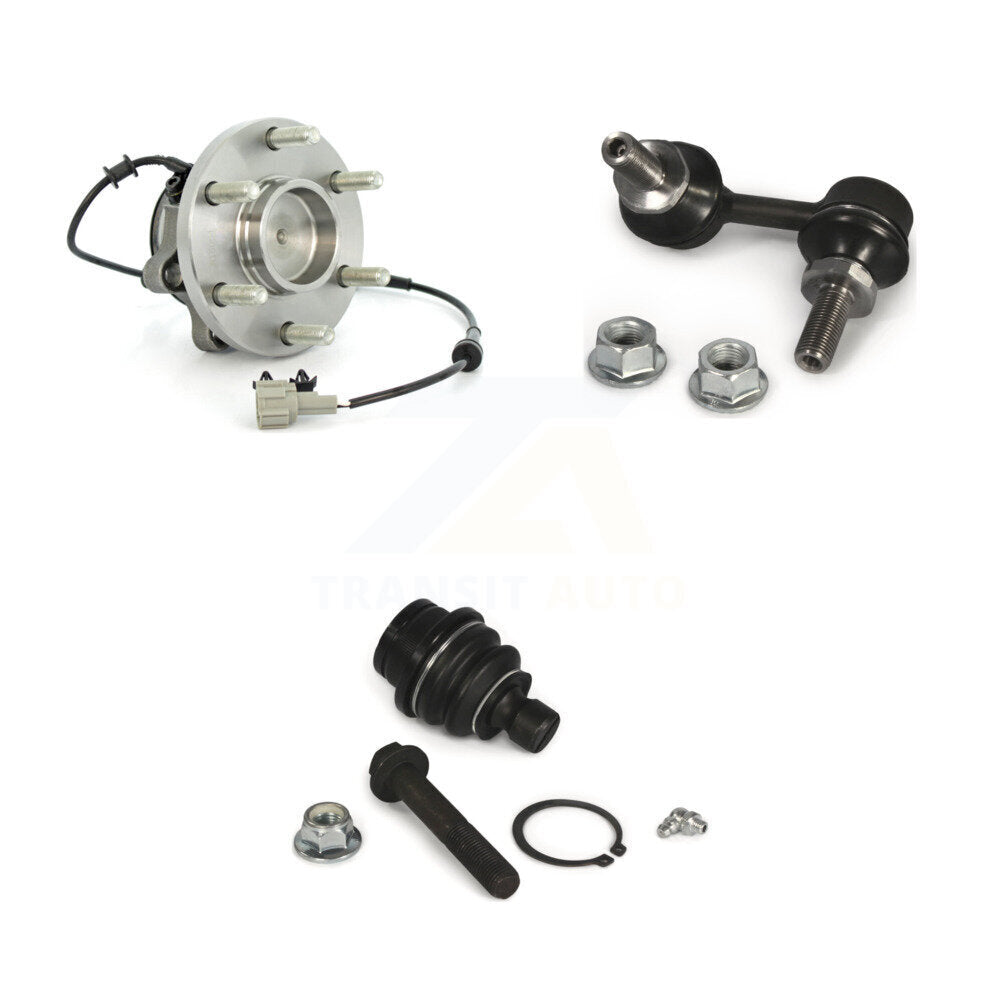 Bearing Lower Ball Joint Link Front Right Kit For Nissan Frontier Pathfinder RWD