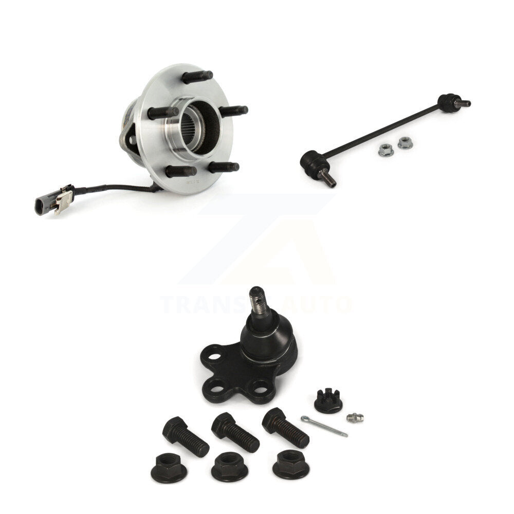Bearing Lower Ball Joint & Link Front Right Kit For Saturn Vue Chevrolet Equinox