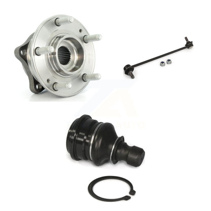 Bearing Lower Ball Joint & Link Front Right Kit For Hyundai Santa Fe Kia Sorento