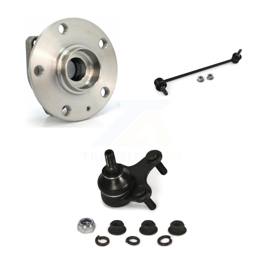 Bearing Lower Ball Joint Link Front Left Kit For Volkswagen Golf Rabbit GTI R32